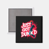 Baptized Jesus Just Got Dunked Baptism  Magneet (Voorkant / Achterkant)