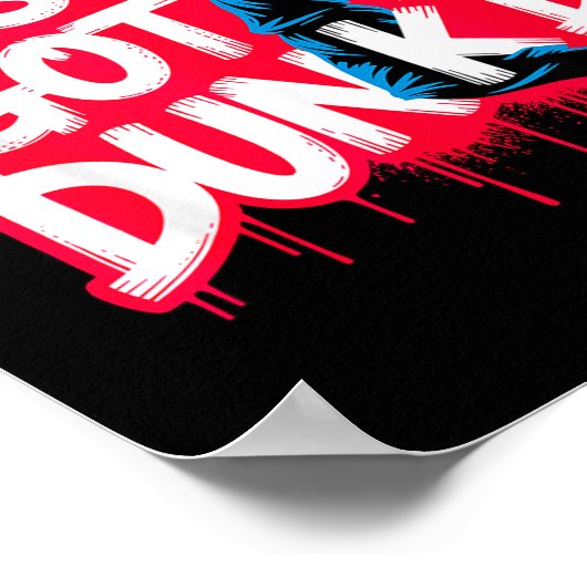 Baptized Jesus Just Got Dunked Baptism  Poster (Hoek)