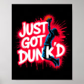 Baptized Jesus Just Got Dunked Baptism  Poster (Voorkant)