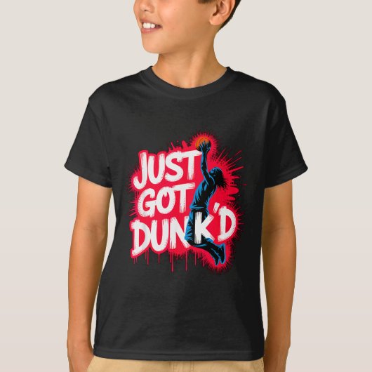 Baptized Jesus Just Got Dunked Baptism  T-shirt (Voorkant)