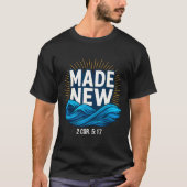 Baptized Made New Baptism T-shirt (Voorkant)