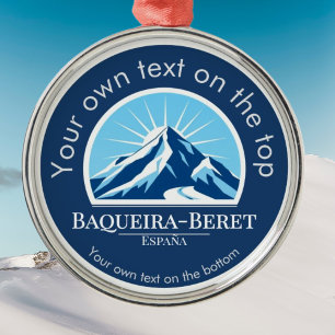 Baqueira-Beret Spanje España medaille Ornament