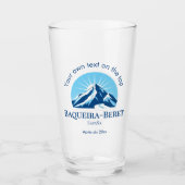 Baqueira-Beret Spanje España skigebied drinkt bier Glas (Voorkant)