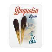 Baqueira Spanje reisposter Magneet (Verticaal)