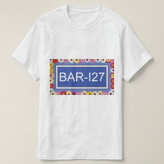 BAR-127 T-shirt (Design voorkant)