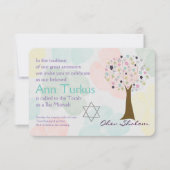 Bar Bat Bnai Mitzvah Uitnodiging (Voorkant)