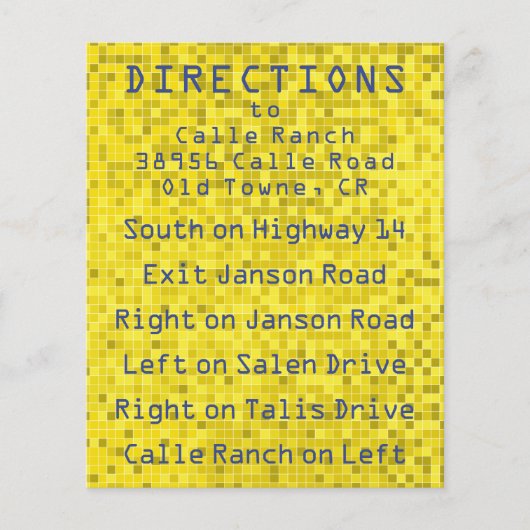 Bar Bat Mitzvah Behuizing/Richting Kaart Game On (Voorkant)