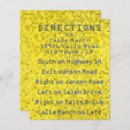 Bar Bat Mitzvah Behuizing/Richting Kaart Game On