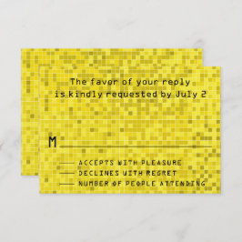 Bar Bat Mitzvah Behuizing RSVP Kaarten Game On