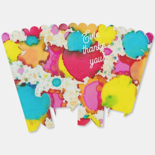 Bar Bat Mitzvah Confetti Bedankdoosjes (Ongevouwen)