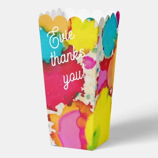 Bar Bat Mitzvah Confetti Bedankdoosjes (Voorkant)