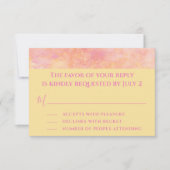 Bar Bat Mitzvah Enclosure RSVP Kaarten Simpel Subt Kaartje (Voorkant)