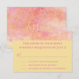 Bar Bat Mitzvah Enclosure RSVP Kaarten Simpel Subt Kaartje
