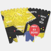 Bar Bat Mitzvah GAME ON Bedankdoosjes (Ongevouwen)