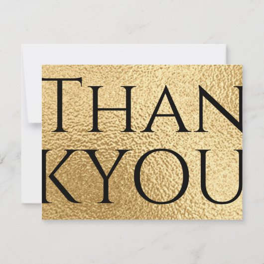 Bar Bat Mitzvah Hartelijk dank uit deze Wereld Gol Bedankkaart (Achterkant)