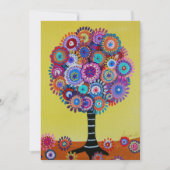 Bar Bat Mitzvah Invitaties Kaart (Voorkant)