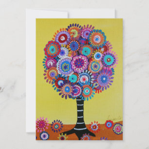 Bar Bat Mitzvah Invitaties Kaart