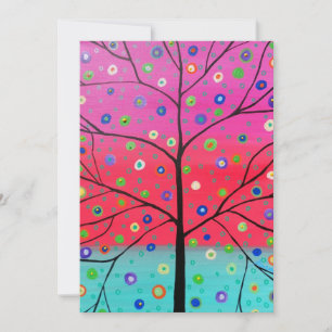 Bar Bat Mitzvah Invitaties Kaart