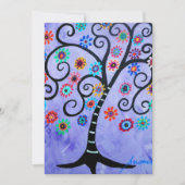 BAR BAT MITZVAH INVITATIES PER PRISARTS KAART (Voorkant)