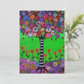 BAR BAT MITZVAH INVITATIES PER PRISARTS KAART (Staand voorkant)