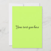 BAR BAT MITZVAH INVITATIES PER PRISARTS KAART (Achterkant)