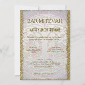Bar/Bat Mitzvah Kaballah Kaart (Voorkant)