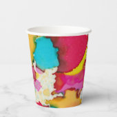 Bar Bat Mitzvah Paper Cup Confetti Papieren Bekers (Achterkant)