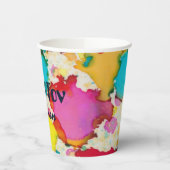 Bar Bat Mitzvah Paper Cup Confetti Papieren Bekers (Links)