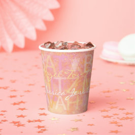 Bar Bat Mitzvah Paper Cup Gewoon subtiel Papieren Bekers
