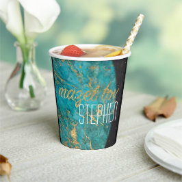 Bar Bat Mitzvah Paper Cup uit deze wereld Papieren Bekers
