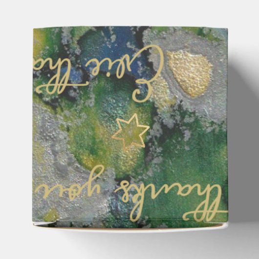 Bar Bat Mitzvah Party Blast Classic Bedankdoosjes (Bovenkant)