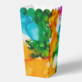 Bar Bat Mitzvah plons van kleur Bedankdoosjes (Achterkant)