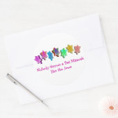 Bar/bat Mitzvah Ronde Sticker (Envelop)