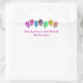 Bar/bat Mitzvah Ronde Sticker (Tas)