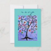 Bar Bat Mitzvah RSVP (Voorkant)