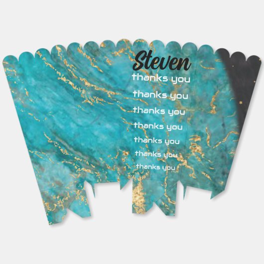 Bar Bat Mitzvah SPACE Bedankdoosjes (Ongevouwen)