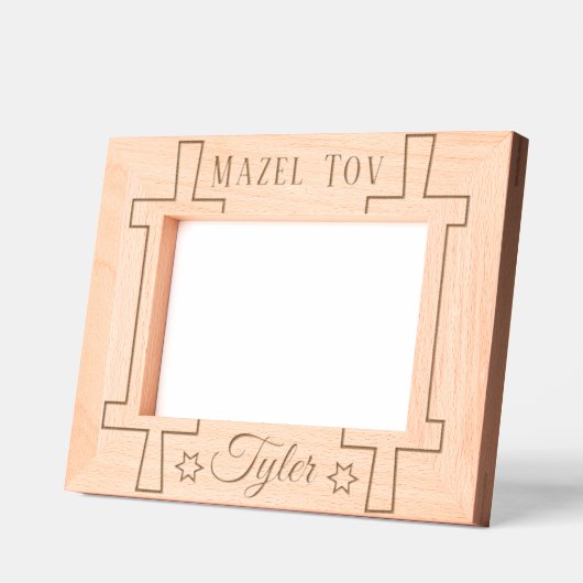 Bar Bat Mitzvah Torah Gegraveerde Lijstjes (Links)