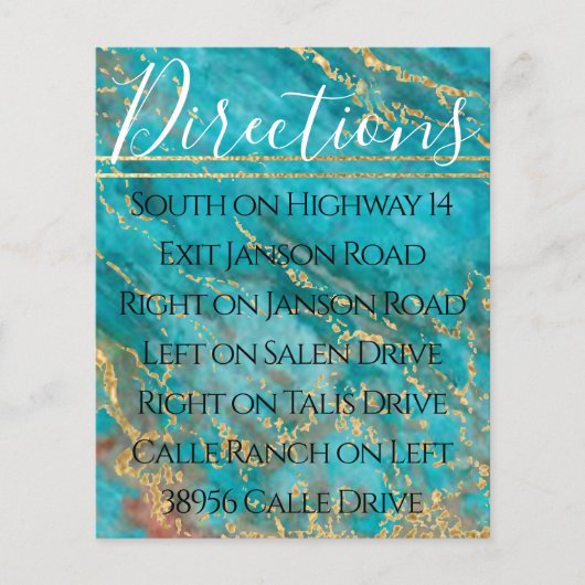 Bar Bat Mitzvah uit deze World Direction Card (Voorkant)