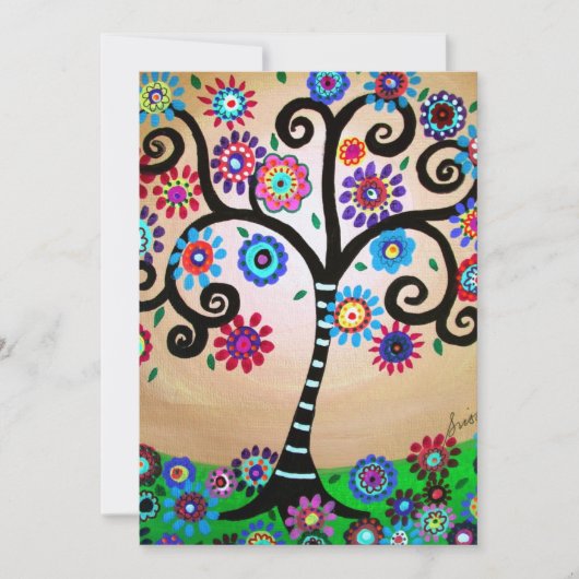 Bar Bat Mitzvah Uitnodiging (Voorkant)