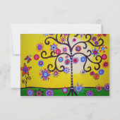 Bar Bat Mitzvah Uitnodiging (Achterkant)