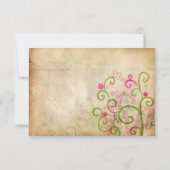 Bar Bat Mitzvah Uitnodiging (Achterkant)