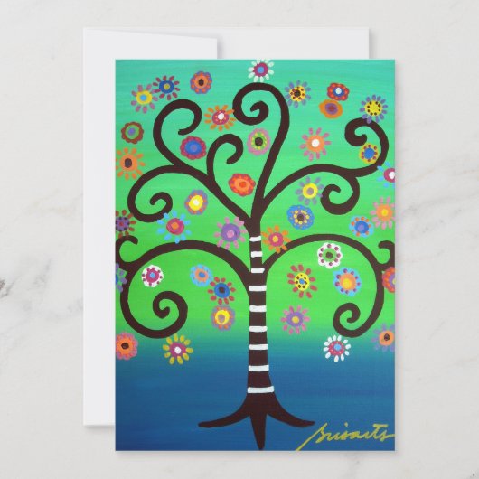 Bar Bat Mitzvah Uitnodiging (Voorkant)