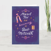 Bar/Bat Mitzvah worden  Kaart (Voorkant)