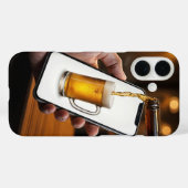 Bar Bierfles gieten bier Case-Mate iPhone Case (Achterkant (horizontaal))