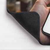 Bar Bierfles gieten bier Muismat (Hoek)