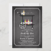 Bar Cart Stock de Uitnodiging van de Show van de S (Voorkant)