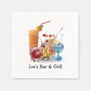 Bar Cocktails Collectie Servet