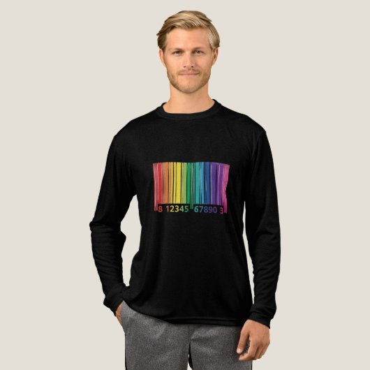 Bar Code 2nd edition Tri-Blend Shirt (Voorkant)