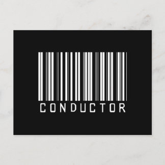 BAR CONDUCTOR DARK BRIEFKAART