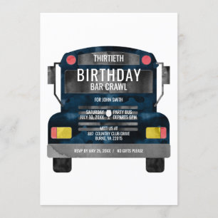 Bar Crawl Party Bus Kaart